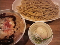 「味噌つけ麺+味玉」@らーめん マル汁屋の写真