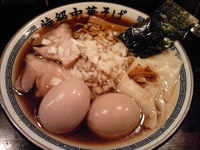 「特級中華そば700円」@特級中華そば 凪 西新宿店の写真