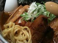 「味玉チャーシュー麺/大盛・カタメ・こってり（1,300円）」@創始麺屋武蔵の写真