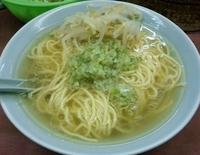 「塩ねぎそば」@名代ねぎそば月梅の写真