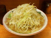 「小ラーメン（ニンニク）」@ラーメン二郎 立川店の写真