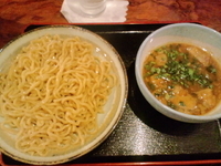 「つけ麺ゆず750円+中盛り50円（夜の部限定）」@らーめん天河水の写真