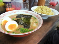 「みそつけ麺中盛り+煮卵」@ちく善の写真