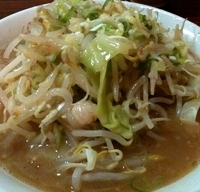 「ラーメン豚入り（2枚）700円全マシ」@ちばからの写真