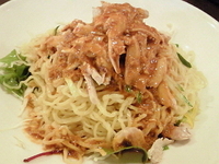 「バンバンジー麺（大）￥850」@龍の子 所沢店の写真