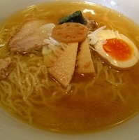 「支那そば（塩）680円」@支那そば 一本気の写真