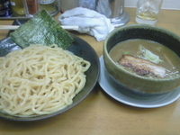 「つけ麺（800円）+八正に変更（50円）」@MENYA 食い味の道有楽の写真