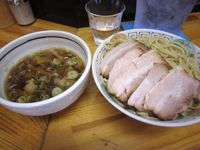 「チャーシューつけめん（大盛）」@中華そば・つけめん 甲斐の写真