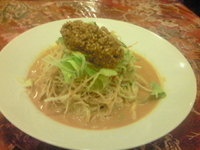 「冷やし坦々麺（780円）」@紅龍閣 布佐店の写真