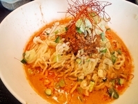 「冷やし担々麺（中盛り）」@大黒屋本舗 春日部店の写真