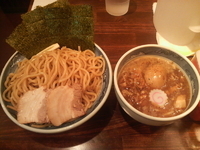 「特製濃厚つけ麺・大盛」@逸品堂の写真