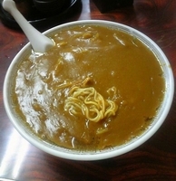 「カレーラーメン」@みのりやの写真