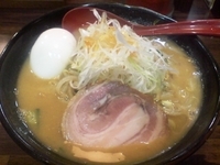 「味噌 半熟玉子 （790円+80円）」@麺処 花田 池袋店の写真