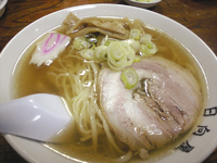「メンマラーメン 650円」@青竹手打ちラーメン 日向屋の写真