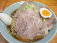 「チャーシューメン」@新発田ラーメン 蔦家の写真