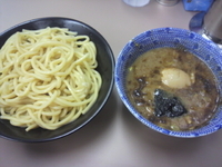 「つけ麺+味玉」@庵悟の写真