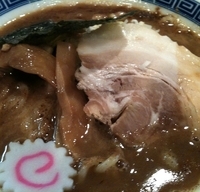 「中華そば700円（濃厚豚骨魚介とみ田・・・）」@大黒屋本舗 千葉中央店の写真