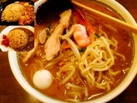 「五右衛門スタミナヌードル（太麺）（680円）」@中華の福来軒の写真