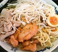 「しお爆来+特製トッピング（680円+200円）」@頂上タン麺 爆来の写真