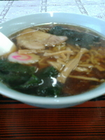 「手打ラーメン」@美代志食堂の写真