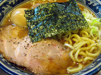 「燻玉ラーメン@800」@兎に角 松戸店の写真