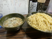 「鶏煮込みつけ麺（麺特盛り）」@ラーメン人生 JET 福島本店の写真