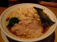 「背脂煮干濃厚醤油らぁめん」@背脂煮干濃厚醤油 どっかんの写真