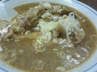 「肉ラーメン（みそ）太麺  780円」@味の横綱の写真