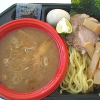 「つけ麺（全部のせ）@つじ田」@お台場ラーメンパーク in静岡ホビーフェアの写真