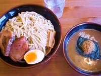 「つけそば+大盛+チャーシュー1枚追加（直火+バラ）」@喜乃壺の写真