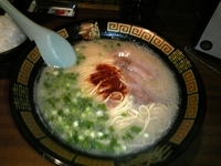 「ラーメン+替玉」@一蘭 川崎店の写真