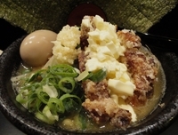 「特ぬーどる+辛味玉 【950円+20円】」@江戸川ヌードル 悪代官の写真