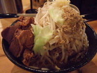 「にぼ二郎+ヤサイニンニク」@凌駕JETの写真