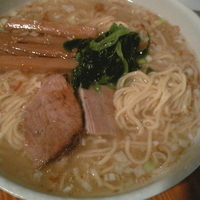 「塩ラーメン(あっさりスープ)¥650」@元祖つけ麺 栃木大勝軒の写真