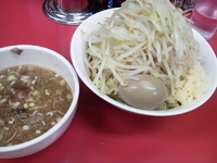 「つけ麺（ヤサイ少し・ニンニク）」@ドン-キタモトの写真