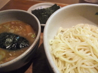 「味玉つけ麺+のり」@麺屋吉左右の写真