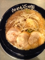 「嵐げんこつらあめんデビル」@らあめん花月嵐 五反野駅前店の写真