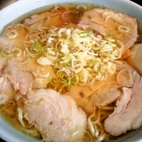「チャーシューメン」@手打ラーメン 俵屋 小山店の写真
