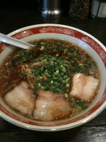 「ラーメン（ 細麺）¥650」@尾道ラーメン 麺一筋 桜木町店の写真