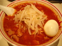 「北極ラーメン+玉子スライス」@蒙古タンメン 中本 御徒町店の写真