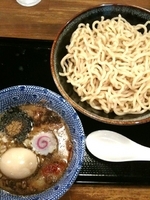 「武士系豚骨つけ麺（中）+味玉」@麺屋ZERO1 恵比寿東口店の写真