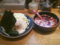 「赤つけ麺大盛」@らーめん 大桜 向ヶ丘遊園店の写真