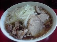 「小ラーメン 麺固め ￥700」@ラーメン二郎 上野毛店の写真