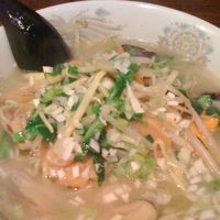 「野菜湯麺（￥750）」@上海亭 馬込店の写真