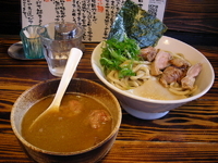 「「合鴨つけ麺ストロング（￥900）」」@らーめん・つけめん いつ樹の写真