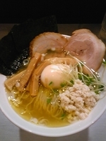 「しおそば（大盛り）全部のせCP ￥700円+￥100円」@中華蕎麦 瑞山（ZUIZAN）の写真