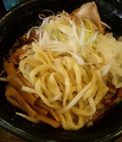 「海老香油ラーメン850円+大盛りサービス0円=850円」@麺や 蒼 AOIの写真