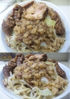 「豚ラーメン（ニンニク抜き、他全マシ）（850円）」@ラーメン荘 歴史を刻め 本店の写真