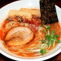 「海老そば（800円）+麺2玉サービス」@中華そば わさびの写真