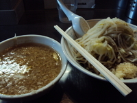 「つけラーメン（ヤサイスコシオオメ、ニンニク）」@らーめん大 蒲田店の写真